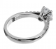 Zlatý prsten s brilianty 1,18 ct